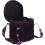 Bolsa para transporte de tigela de cristal tibetana de 25 cm (10 polegadas) roxa acolchoada 1