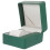 Horlogedoosje van fluweelgroen (1 set) 1