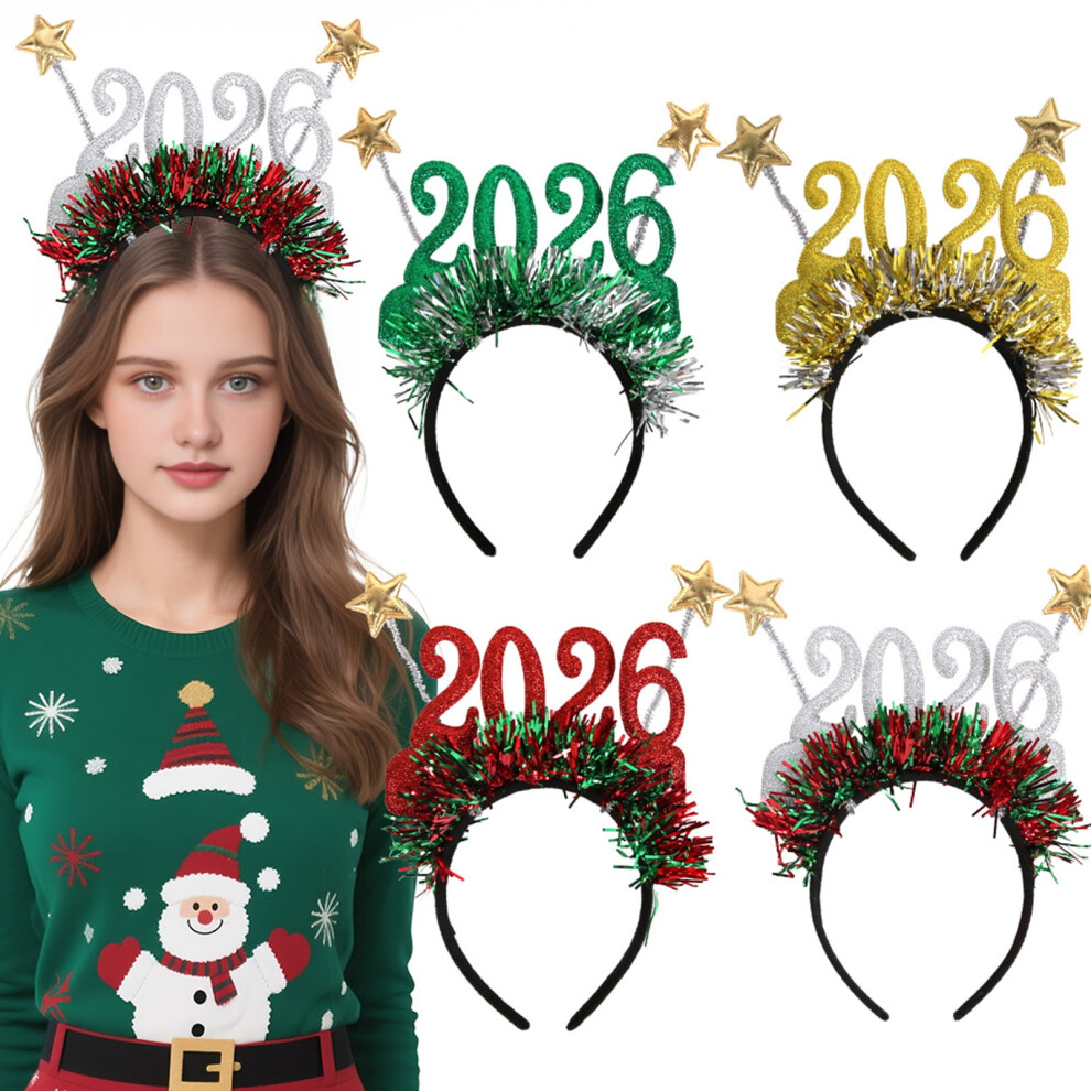 Glitter Headband for New Year's Eve Party 1 pc