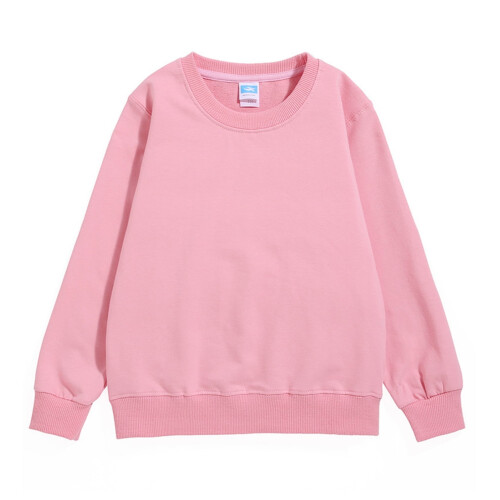 Kinder Langarm-Sweatshirt, einfarbiger Patchwork-Pullover