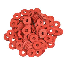 Podkładki płaskie z włókna papierowego Red Steel 100 szt.