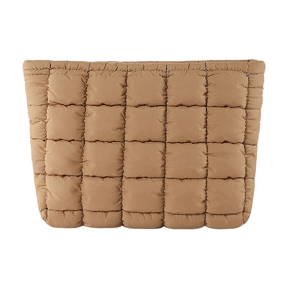 Makeup Bag Quilted Puffer Toiletry Organizer 1 Pc