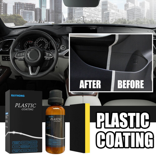 Car Plastic Restorer Nano Black Coating 50ML 2