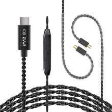 KZ ZST IEM-Kabel Typ-C2-Pin mit Mikrofon für KZ und Kbear