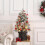 WhizMax small pre-lit Christmas tree 3ft with 78 LED lights 6