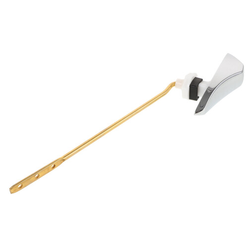 Toaletthåndtakssett sinklegering sølv 1 stk.