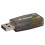 USB-audioadapter voor 3,5 mm-headset met microfoon. 3