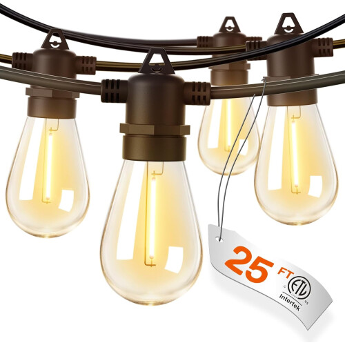 Εξωτερικά φωτιστικά LED Addlon με ανθεκτικούς λαμπτήρες Edison