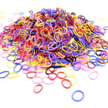 Mini elastiekjes, zachte haarelastiekjes, 1000 stuks