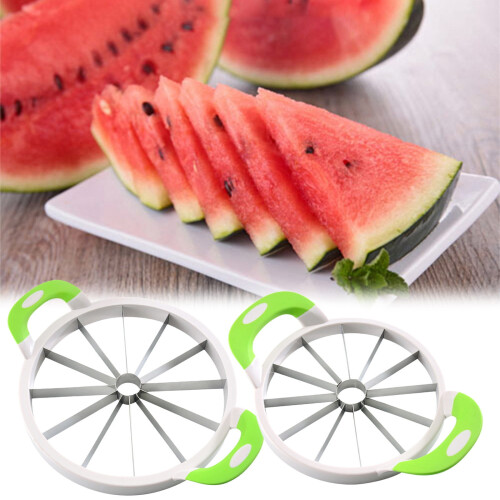 Melon Cutter Stainless Steel 10 Inch Non-Slip Handle 1