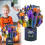 Halloween Pop-up lykønskningskort3D Buket 3