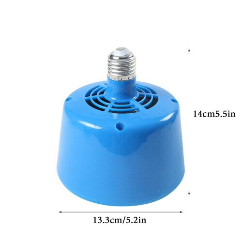 Blue Heating Lamp E27 300W 2