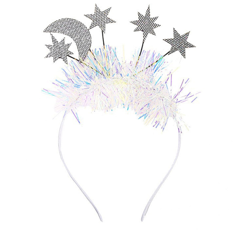 Love Heart Headband for Women Sequins Crown 1pc