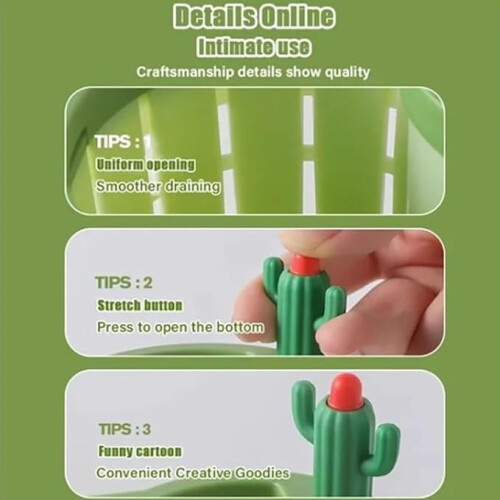 Cactus Sink Drain Strainer 2 pcs 2
