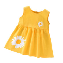 Floral Sleeveless Sundress for Toddler Girls 4-5 Years