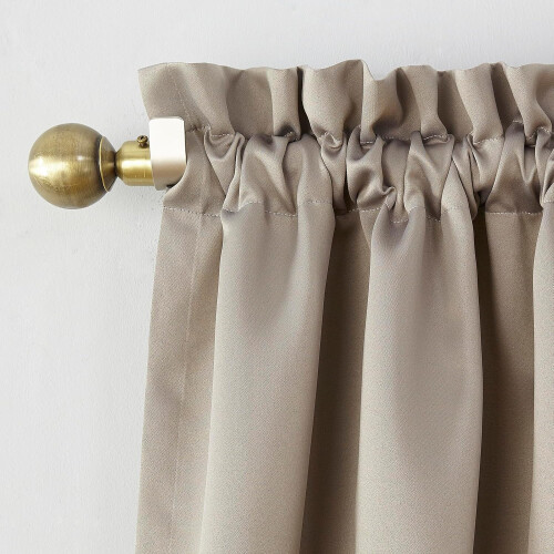 Ζεύγος πάνελ κουρτίνας Barrow με ενεργειακά αποδοτική τσέπη ράβδου 1