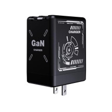 Alles-in-één reislader 120W GaN met USB-C-kabel en