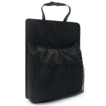 Car Net Mesh Pocket Back Multi-Pocket Storage Bag Organizer Holder Black