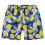 Boys' pineapple-print swim trunks navy 1-2 years 1