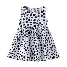 Girls floral cotton sundress for summer, size 3-4 years
