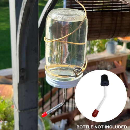 Hummingbird feeder tubes with stopper set of2 1