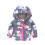 Barn Dinosaur Rainbow Camo Huva Vindjacka 4-5 år 1