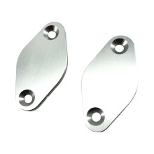 Motorcycle Rear View Mirror Hole Cover Mirror Chassis Code Cap Base Block for 750SS-S 750SR-S Silver