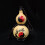Pompoenvormig waterflesornament (15 ml) 6