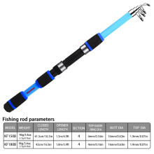 Fiberglass Telescopic Fishing Rod 1.8m