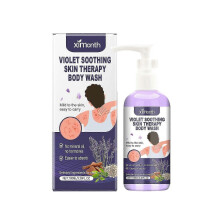Ximonth violet skin wash gently cleanses the back of the body, repairs, moisturizes and hydrates the skin - ximonth violet skin wash gently cleanses t