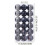 Black Christmas Tree Ball Ornaments 36 pcs 6 cm 3