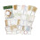 Vintage paper stickers for scrapbooking 100 pcs 7