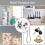 Fridge Magnets Heavy Duty Silver Metal 12 Pcs 6