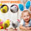 Pluche paaskip decoratiefiguurtje 7 cm 1