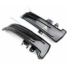 1 Pair Dynamic and Yellow LED Turn Signal for W204 W176 W212 CLA A B C E S GLA GLK CLS Class