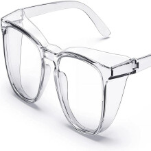 Augenschutzbrille, klare, beschlagfreie Gläser, 1 Paar