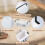Coffee Station Organizer Wood Pod Holder 4-Compartment 3