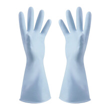 Gants de nettoyage en caoutchouc imperméables pour usage ménager M