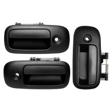 Exterior Door Handle Set for Chevy Express Savana 1500 2500 3500 1996-2009 Replaces 10359093 15048812 25866266