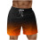 Heren sportshort oranje M 1