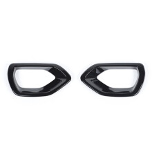 2Pcs Black Front Grille Intake Bezel Cover Trim for 2015-2020 Charger SRT Scat Pack Daytona Car Accessories