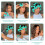 Weerihhol foam hair rollers heatless self-fastening 6
