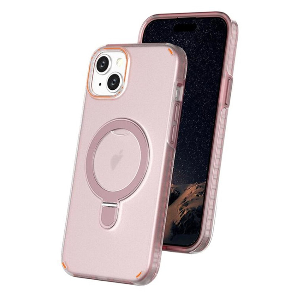 Iphone 13 Magsafe Case With Magnetic Ring And Rotating Pink 9165521134540