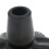 Cane Tip Quad Support Rubber Foot 3/4 Inch Black 3