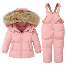 Giacca da sci impermeabile per bambini, colore rosa, 3-4 anni