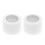 White Tulle Rolls 2 inch x 25 yard 2 pcs 2