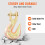 Tow Chain with Hooks 5/16 inch x 20 ft 4900 lbs 2 Pack 5