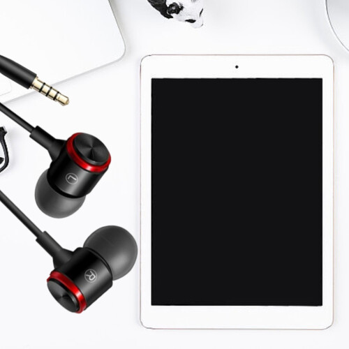 Wired Earbuds with Mic 3.5mm Noise-Cancelling In-Ear 1