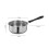 Small saucepan with long handle for RV use silver 7