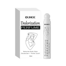 (1PCS) OUHOE Deodorant Roll-On Perfume, Relives Underarm Body Odor Refreshing Anti-Perspirant Natural Fragrance Portable Perfume